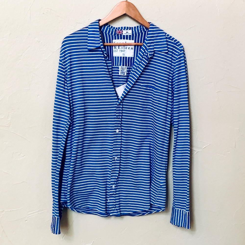 Frank & Eileen Barry Italian Classic Poplin NWT